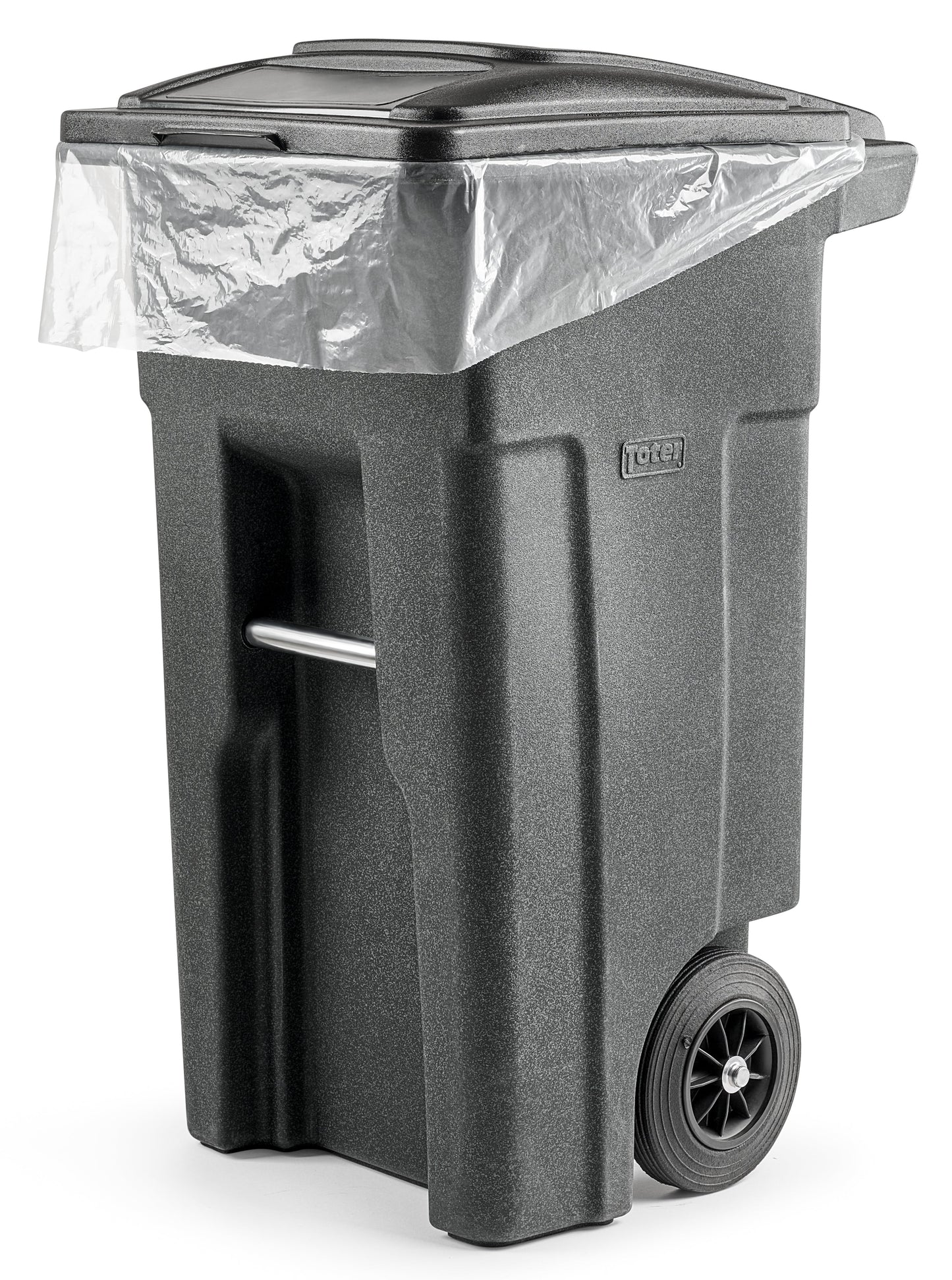 45 Gallon 1.5 Mil Clear Trash Bag