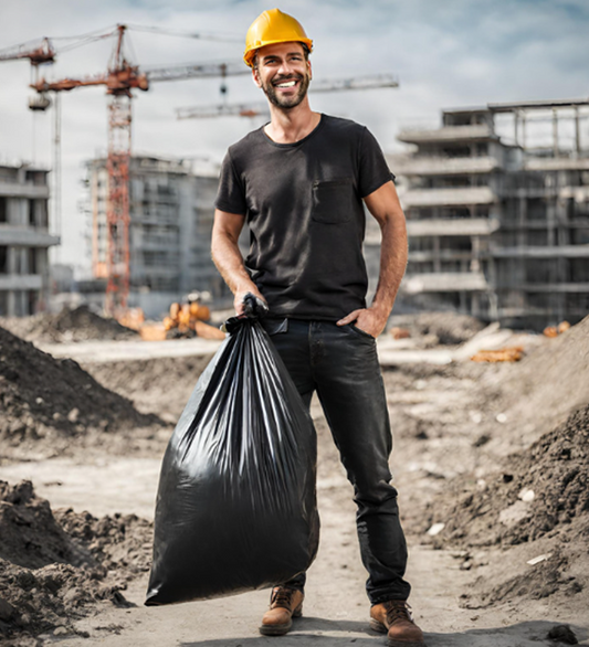 35 Gallon 3 Mil Black Contractor Bag