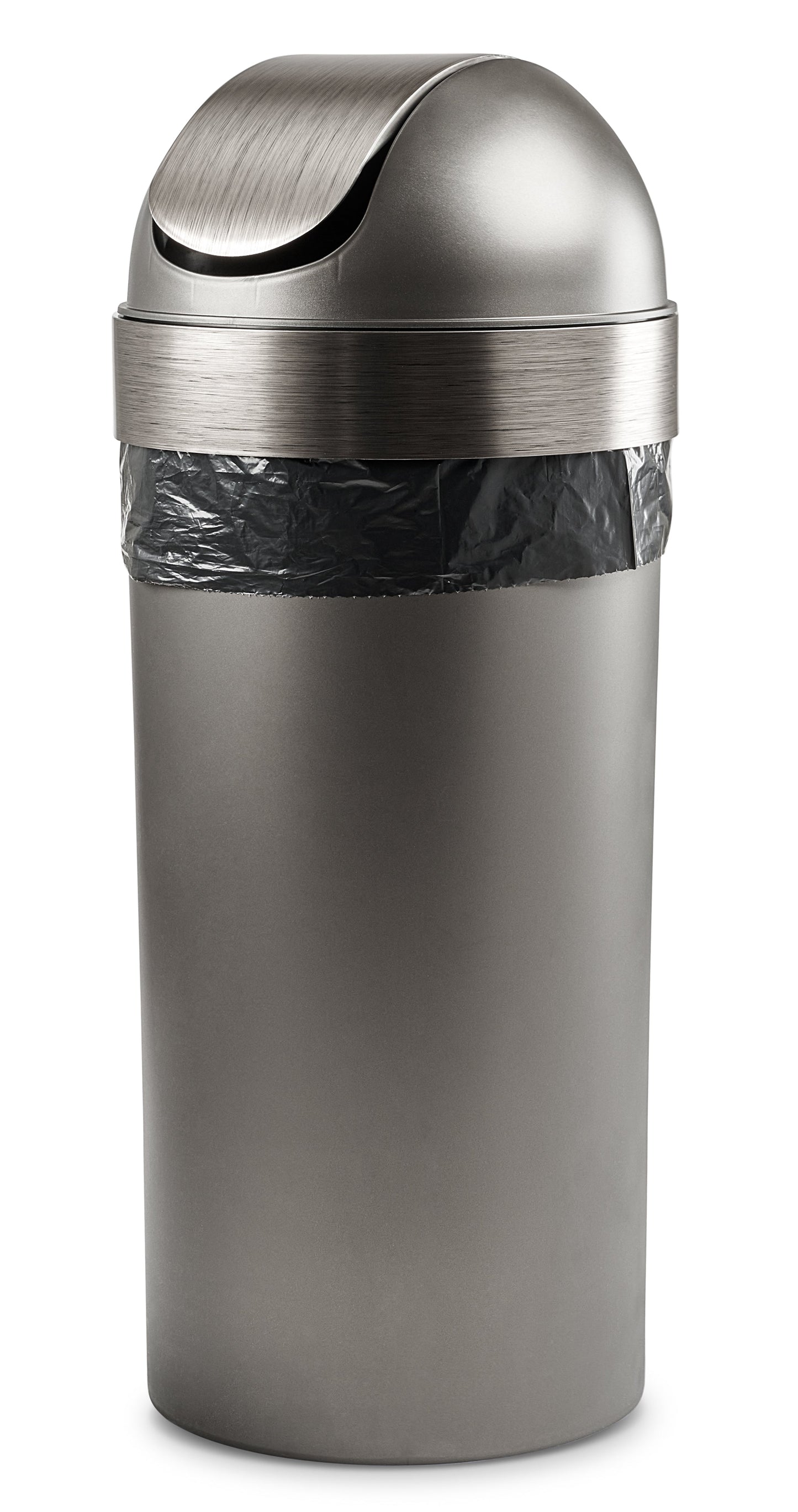 7-10 Gallon 6 Mic Black Trash Bag