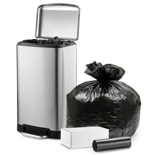 12-16  Gallon 1.2 Mil Black Trash Bag