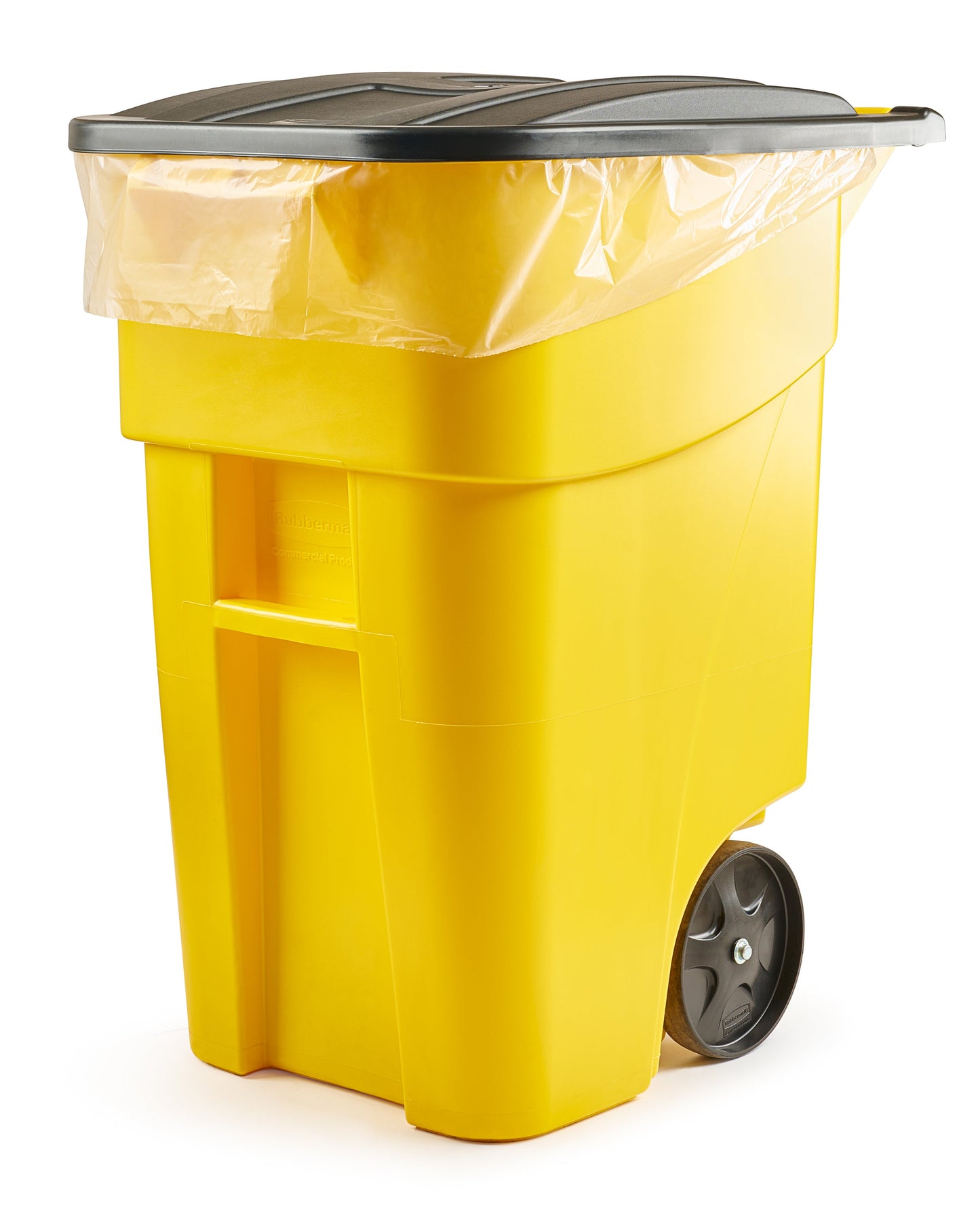 45 Gallon 1.5 Mil Clear Trash Bag